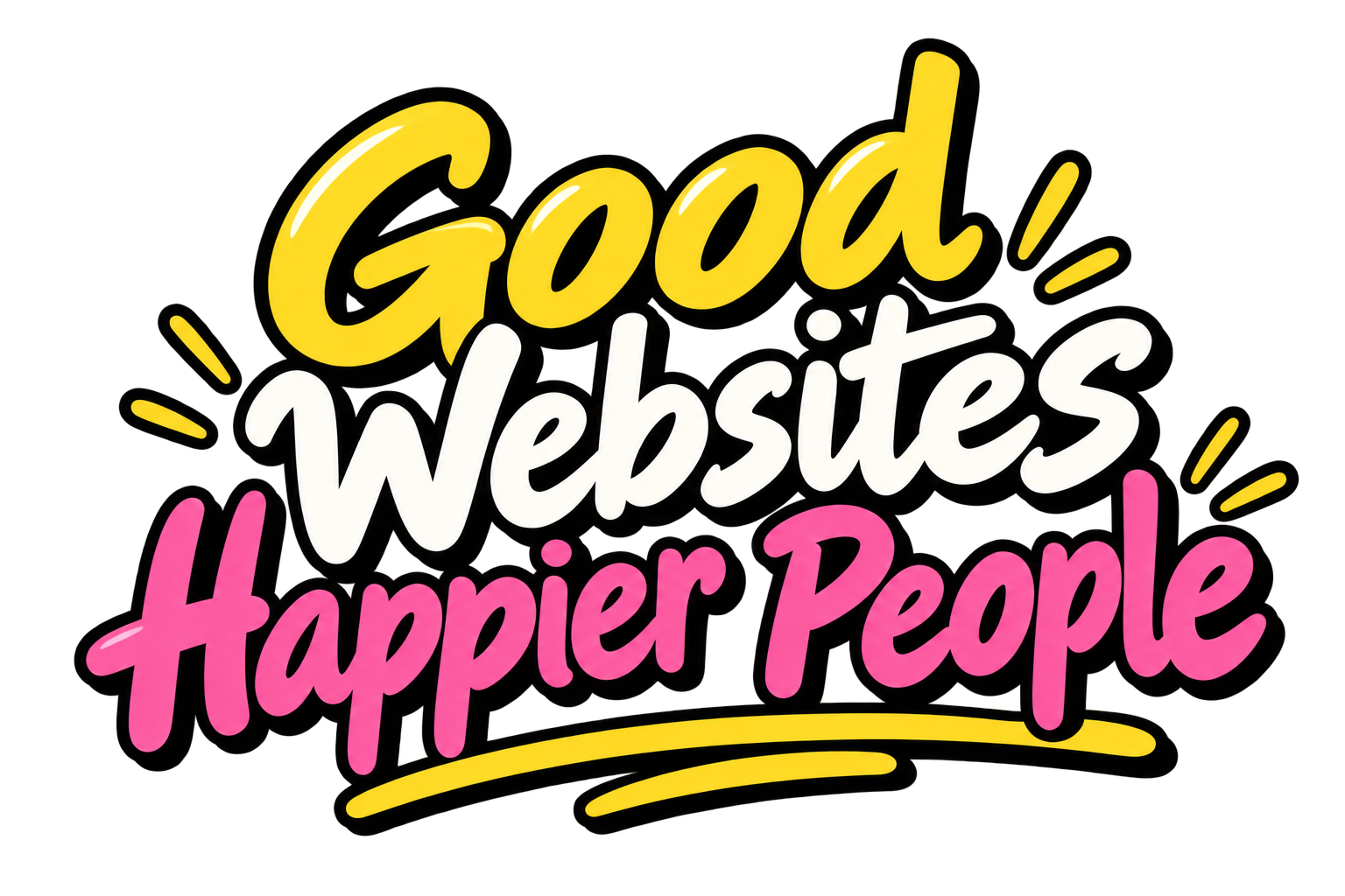 Good websites, happier people
