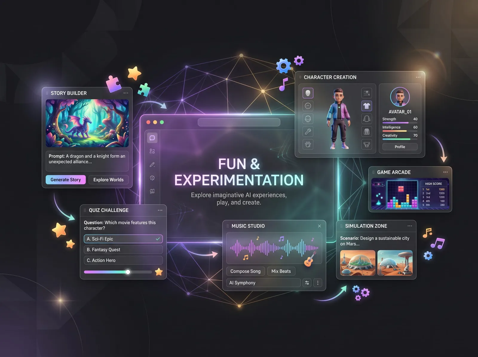 Placeholder for fun and experimental AI tools